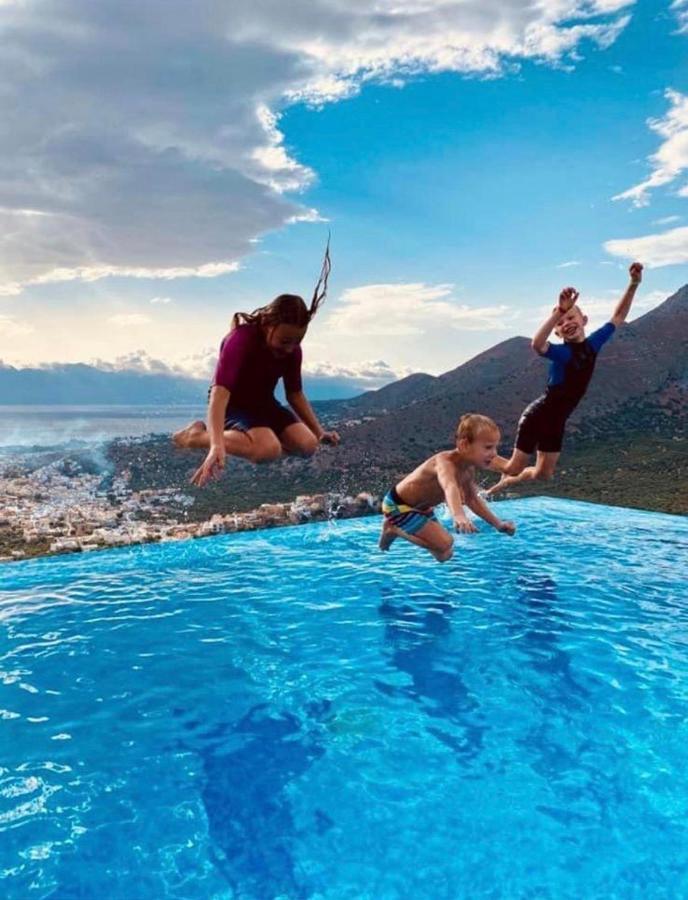 Villa Estee, Luxury Villa With Private Infinity Pool And Jacuzzi エロウンダ エクステリア 写真