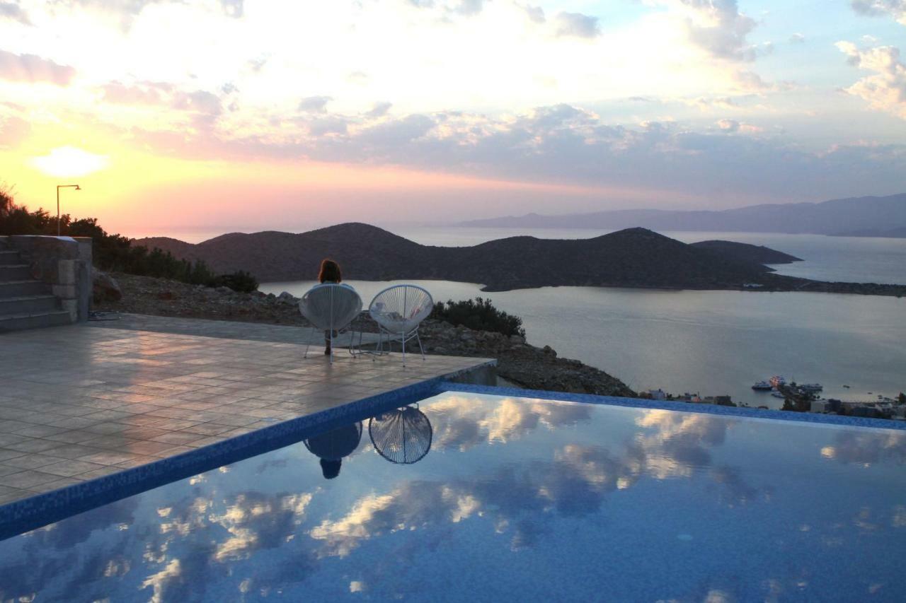 Villa Estee, Luxury Villa With Private Infinity Pool And Jacuzzi エロウンダ エクステリア 写真